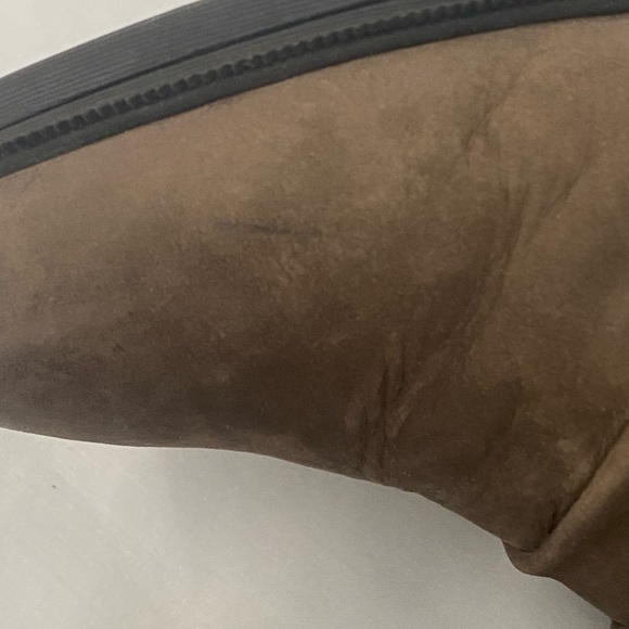 Rockport Boot Cobb Heel Natashya Slouch Mid Back Zip Brown Sz 7.5 - Picture 7 of 15